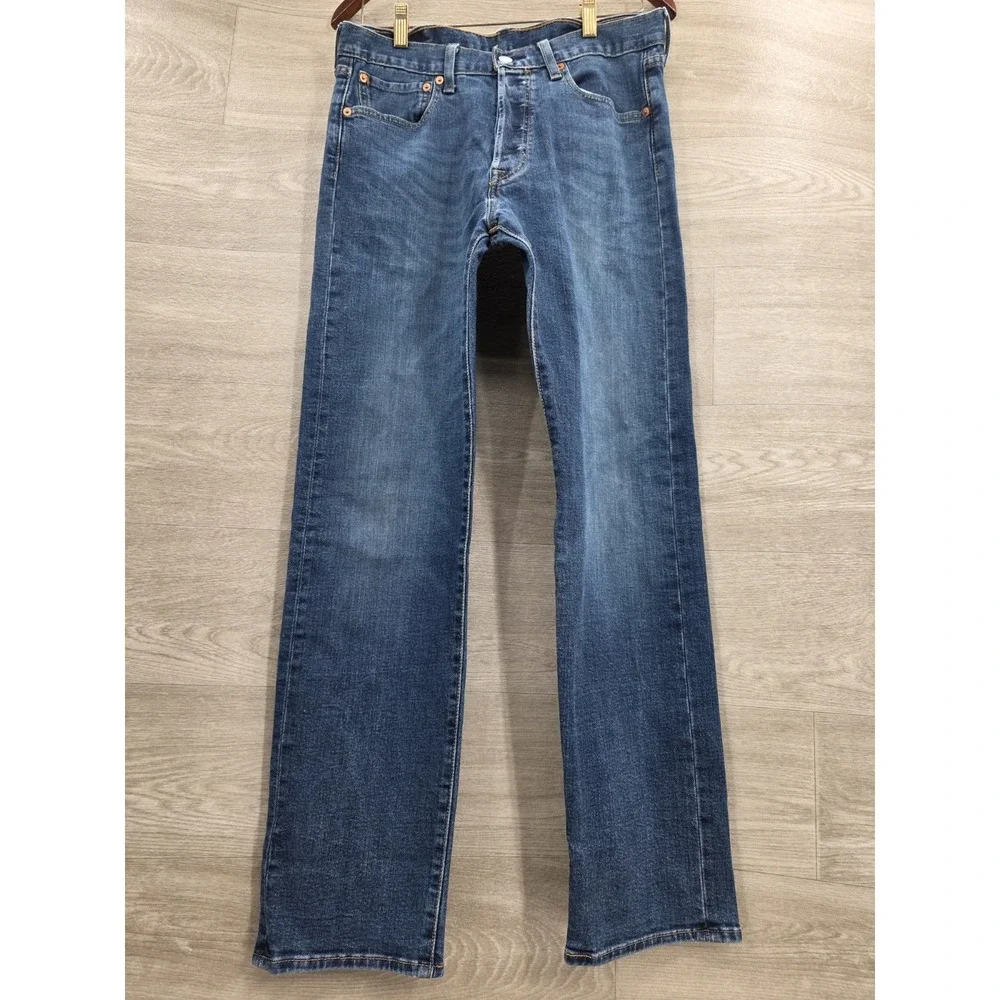Lot of 3 Men's Jeans 2 Levi's 1 Hollister Size 32x32 Denim Pants Assorted Wash